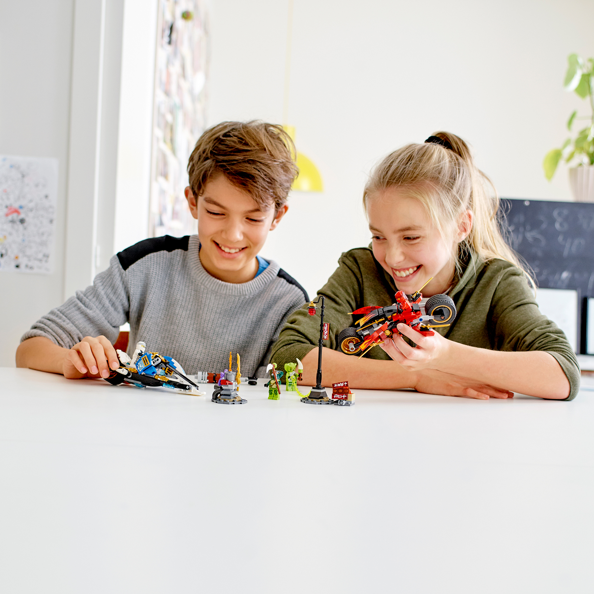 kai's blade cycle & zane's snowmobile