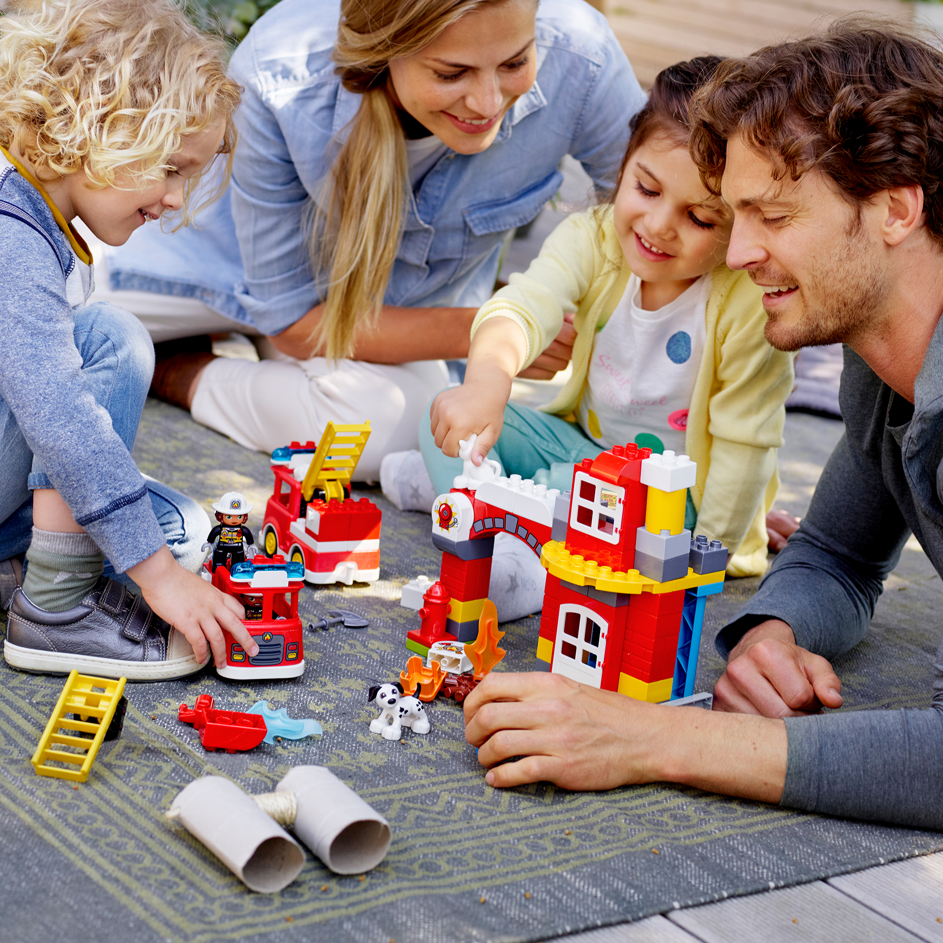 duplo fire truck kmart