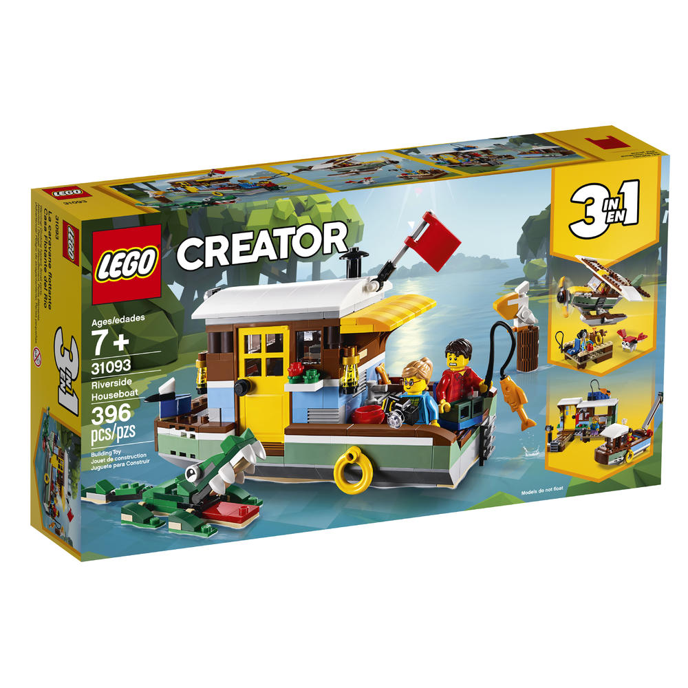 LEGO Creator 3in1 Riverside Houseboat