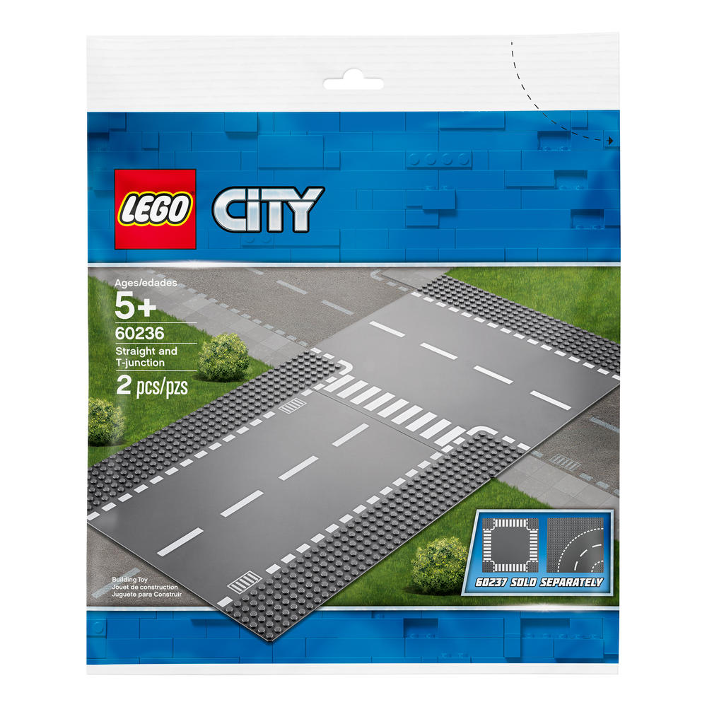 LEGO Straight and T-junction Road Plates