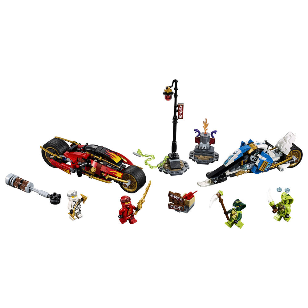 LEGO Kai's Blade Cycle & Zane's Snowmobile