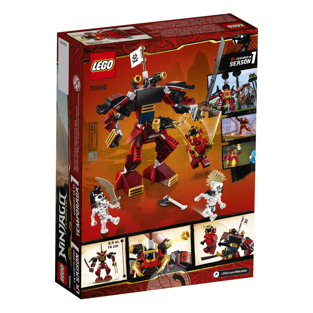 LEGO The Samurai Mech with samurai warrior Nya