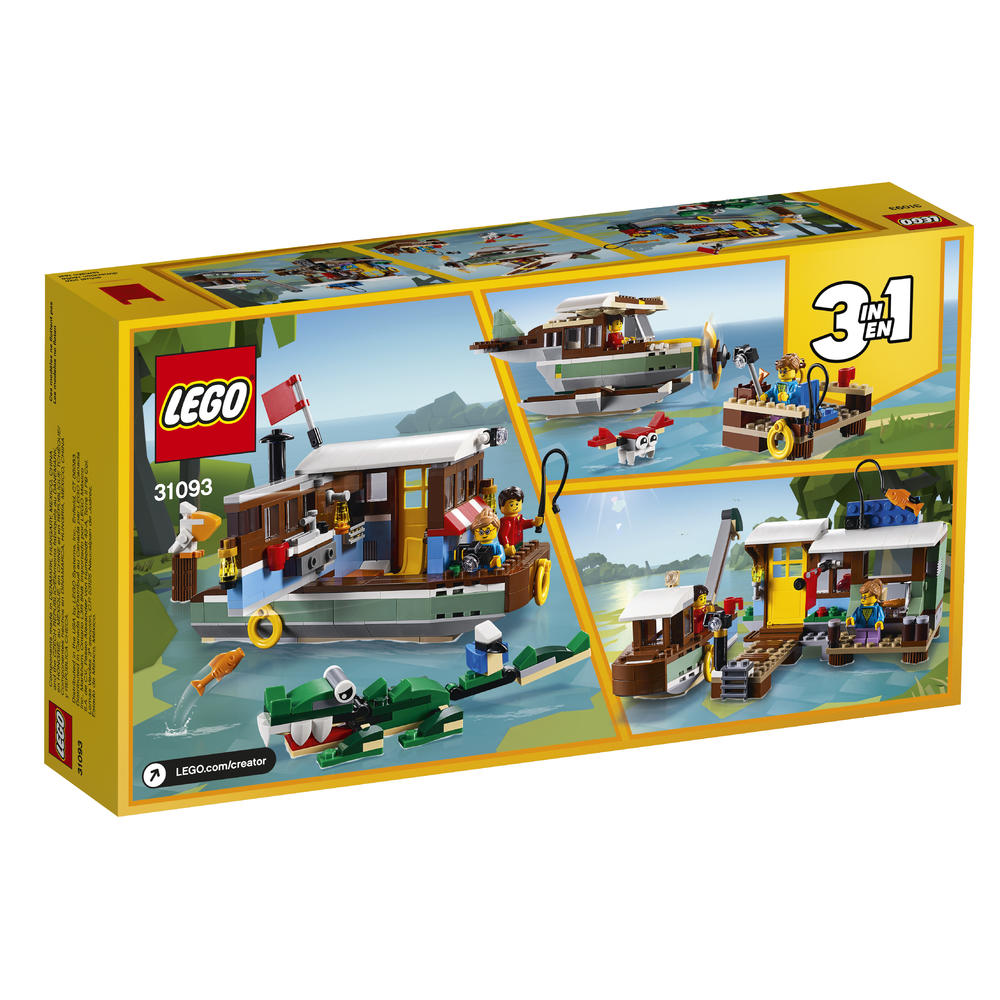 LEGO Creator 3in1 Riverside Houseboat