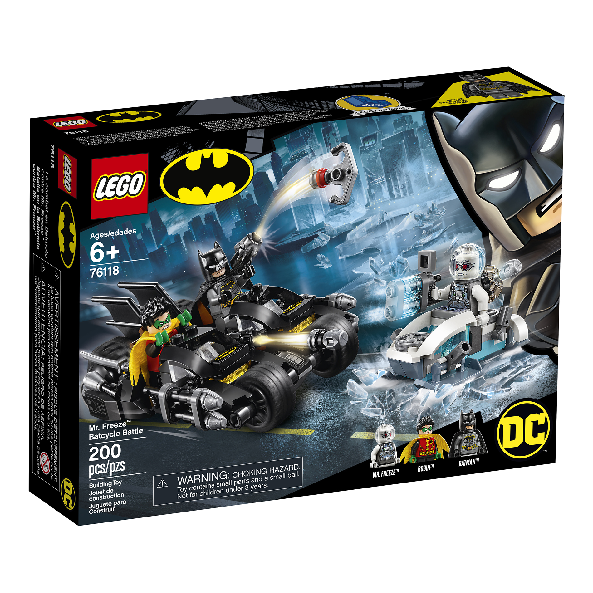 lego batman mr freeze batcycle