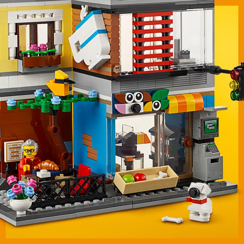lego cafe and pet shop