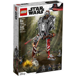lego star wars at-st raider 75254 the mandalorian collectible all terrain scout transport walker posable building model, new 20