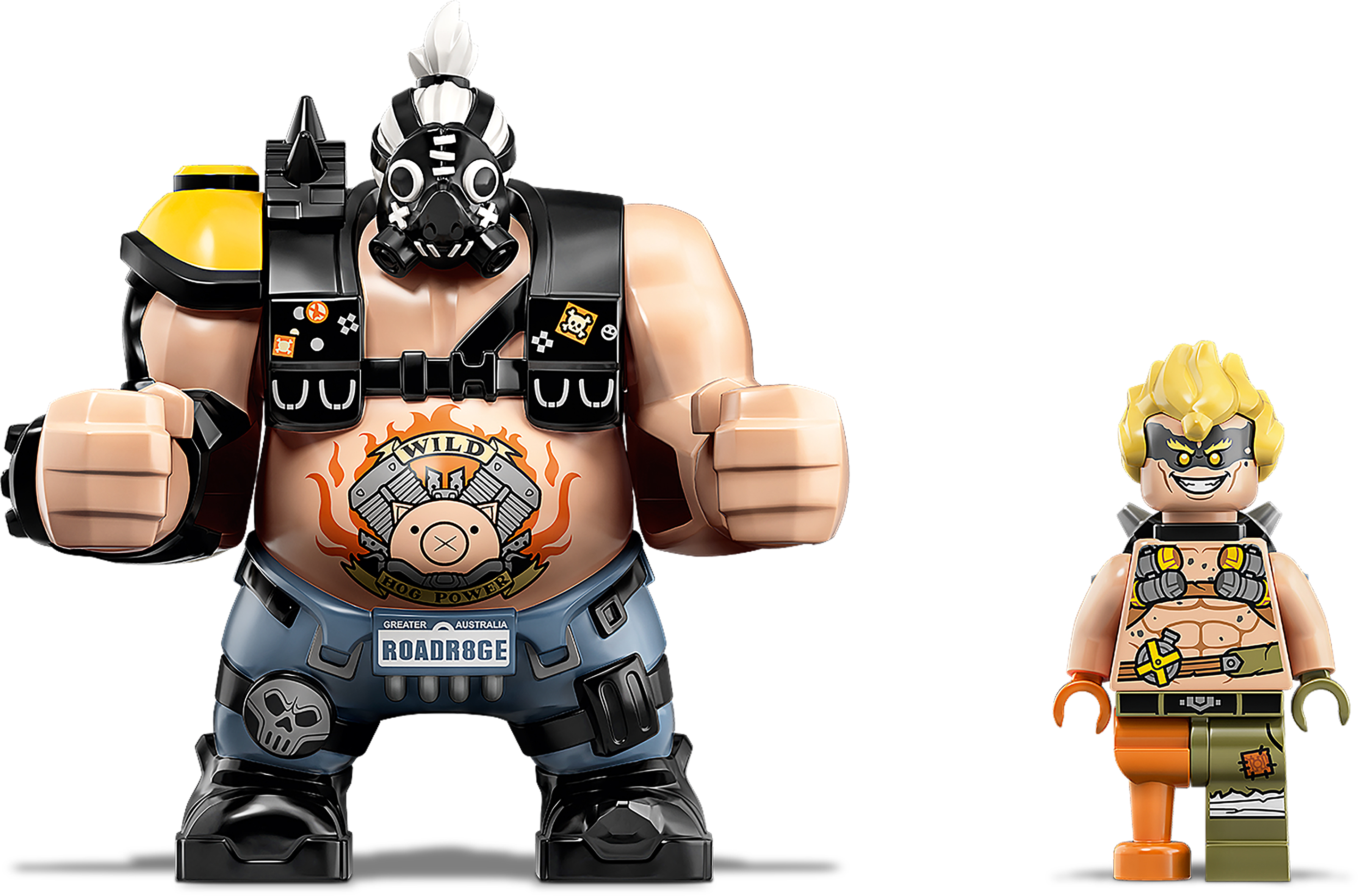 lego junkrat and roadhog