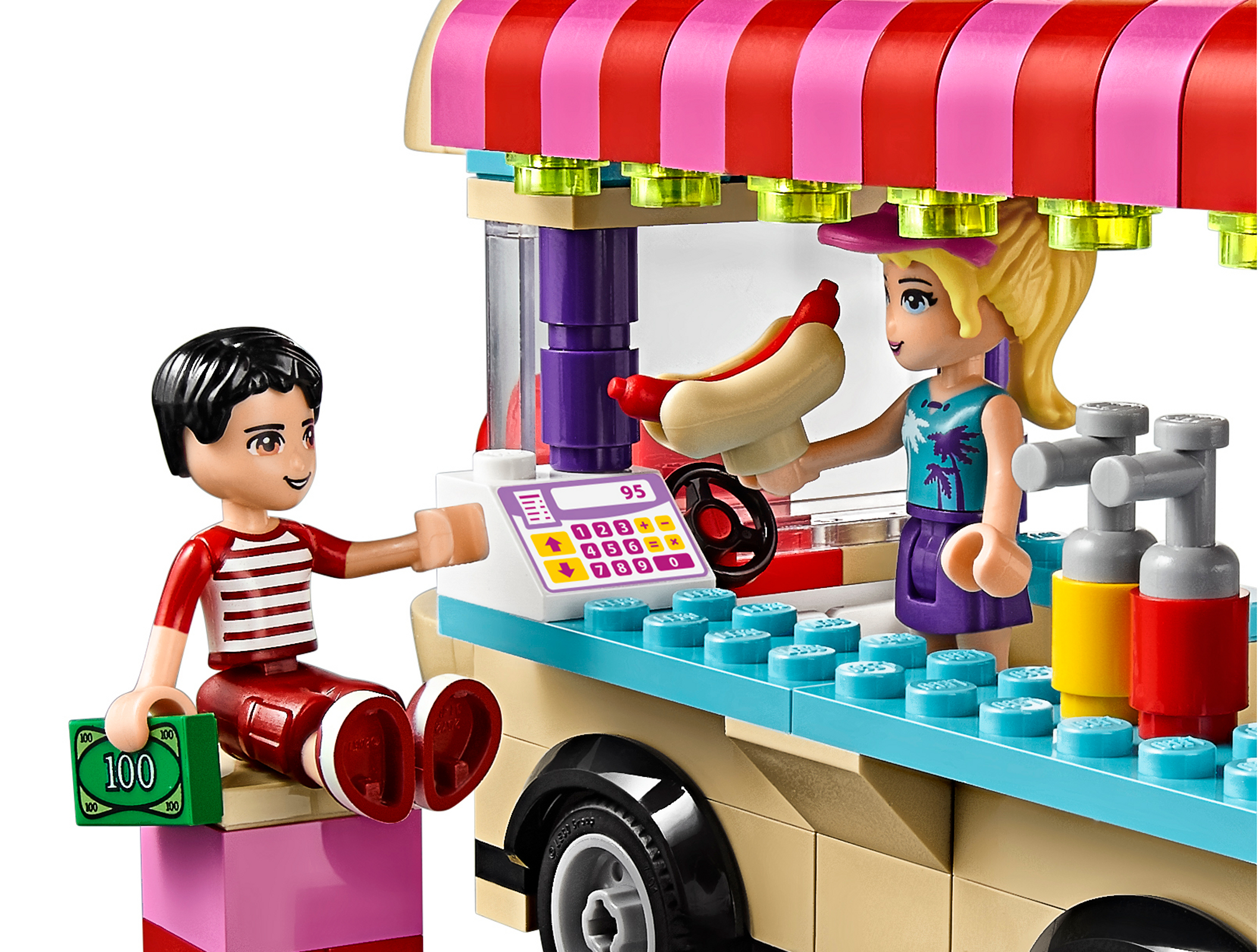lego friends hotdog