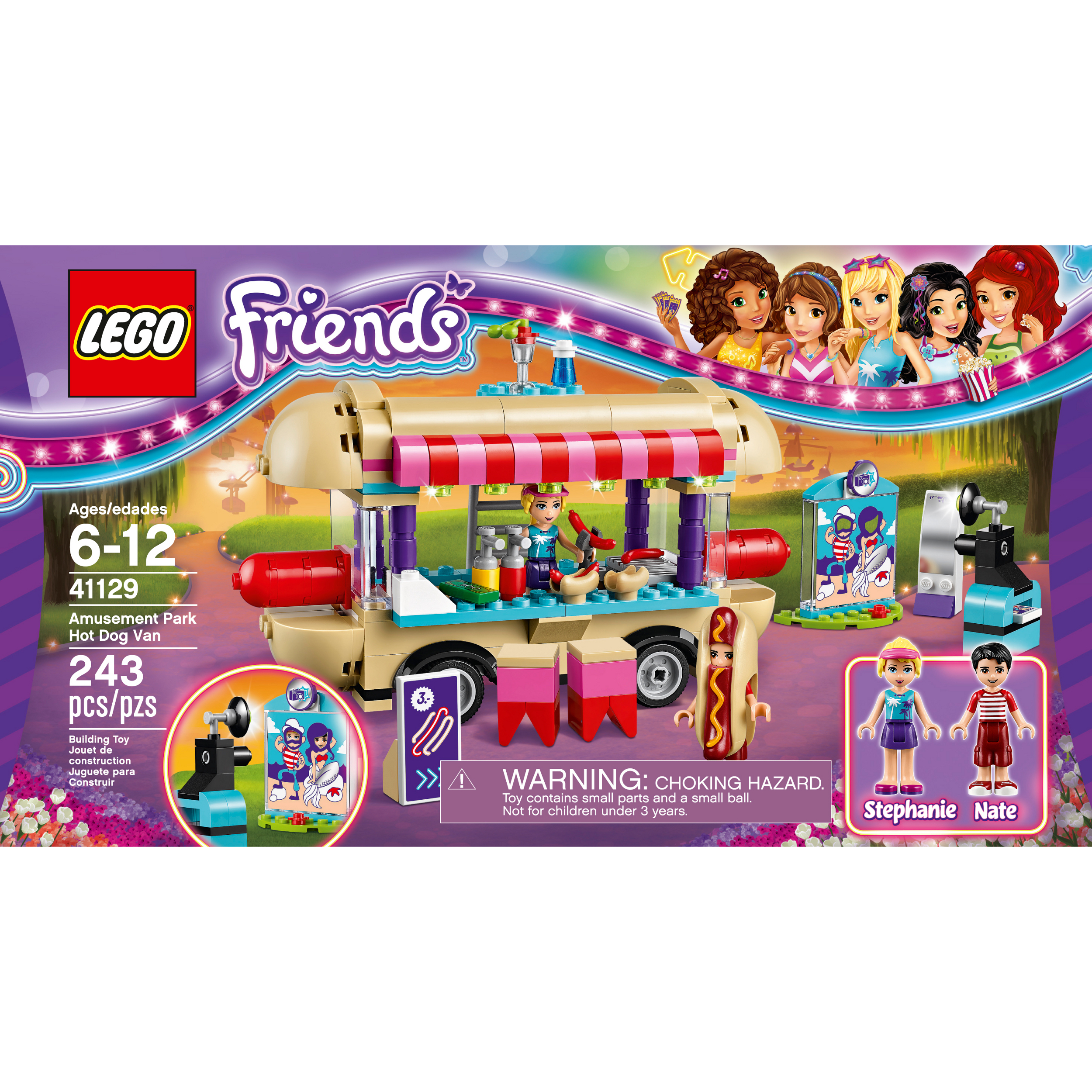 lego friends hotdog