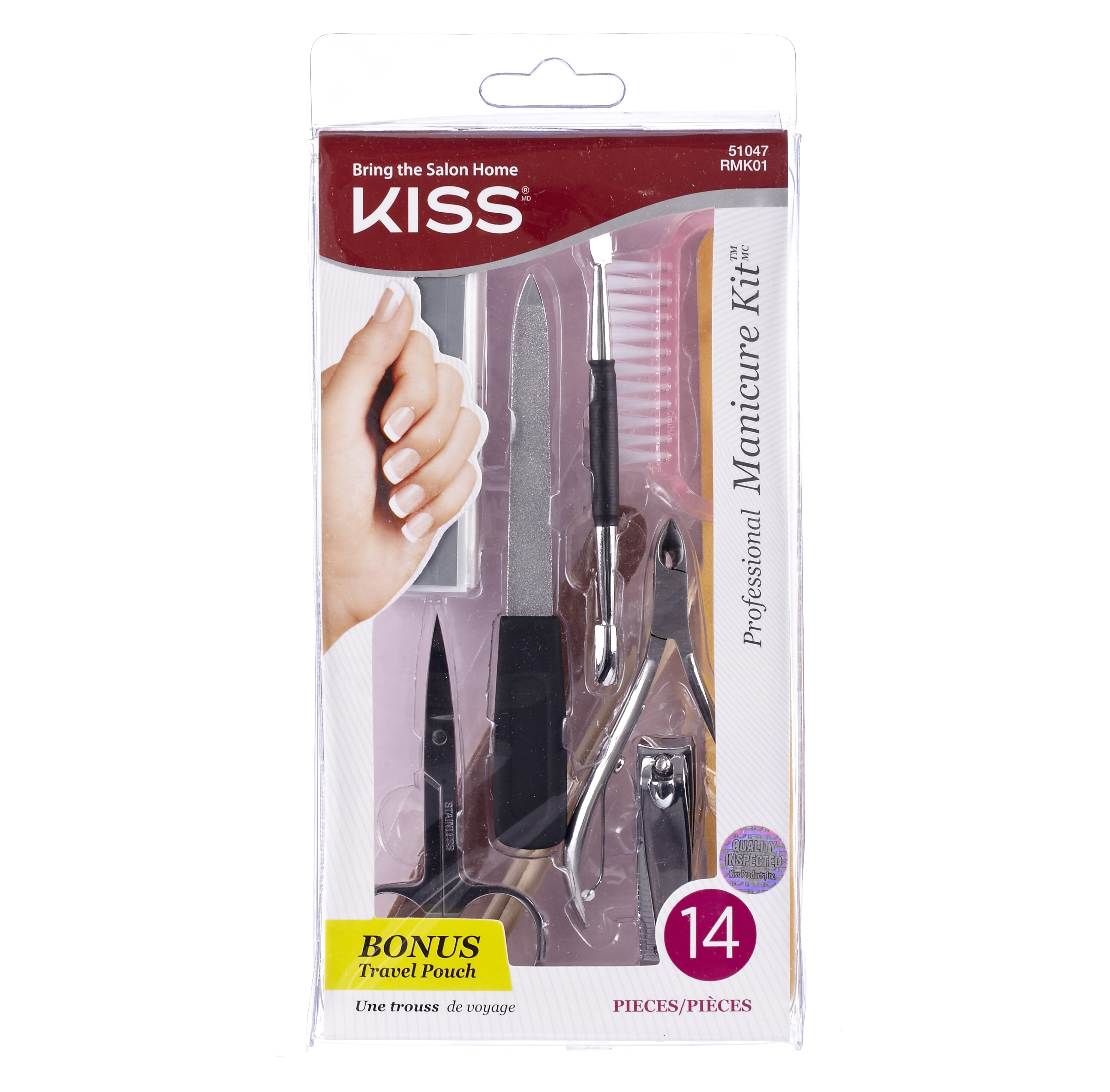 Kiss Manicure Kit, Professional, 1 kit