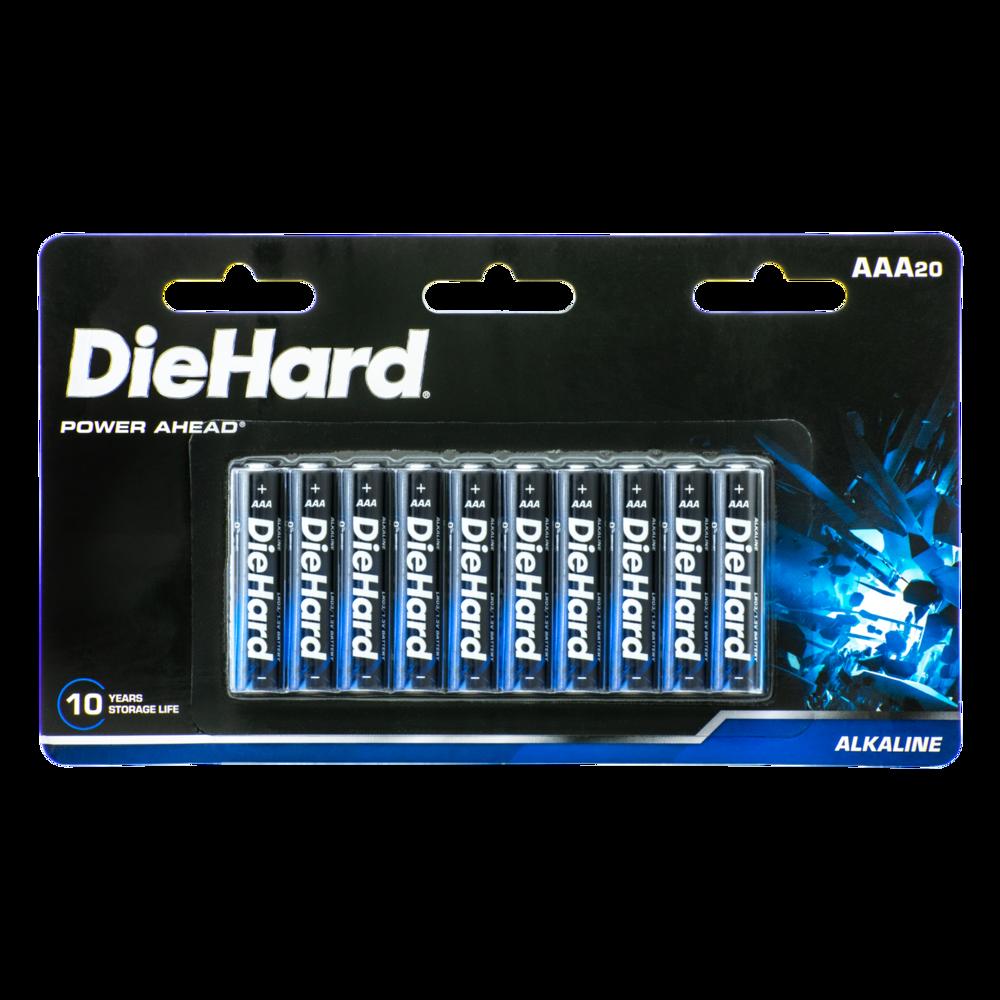 DieHard 41-1177 20 pack AAA size Alkaline battery