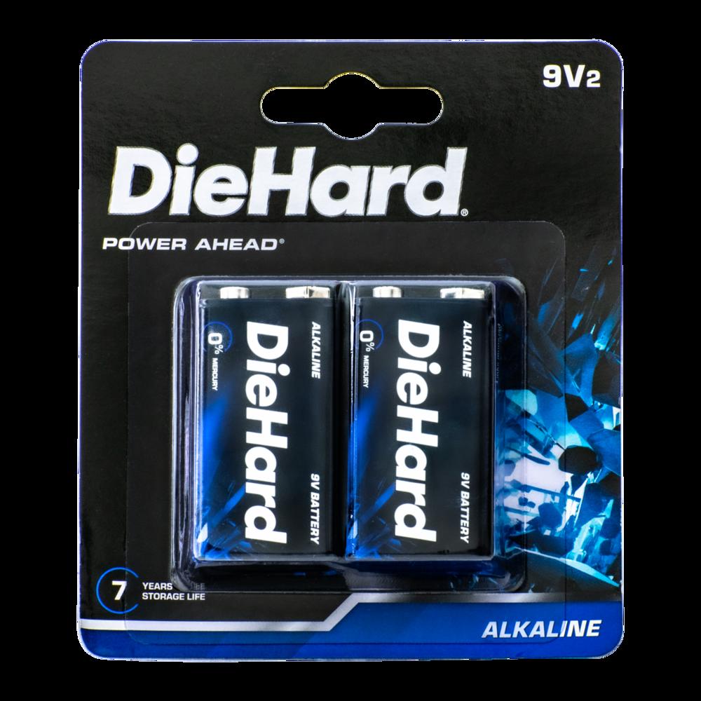 DieHard 41-1185 2 pack 9V size Alkaline battery