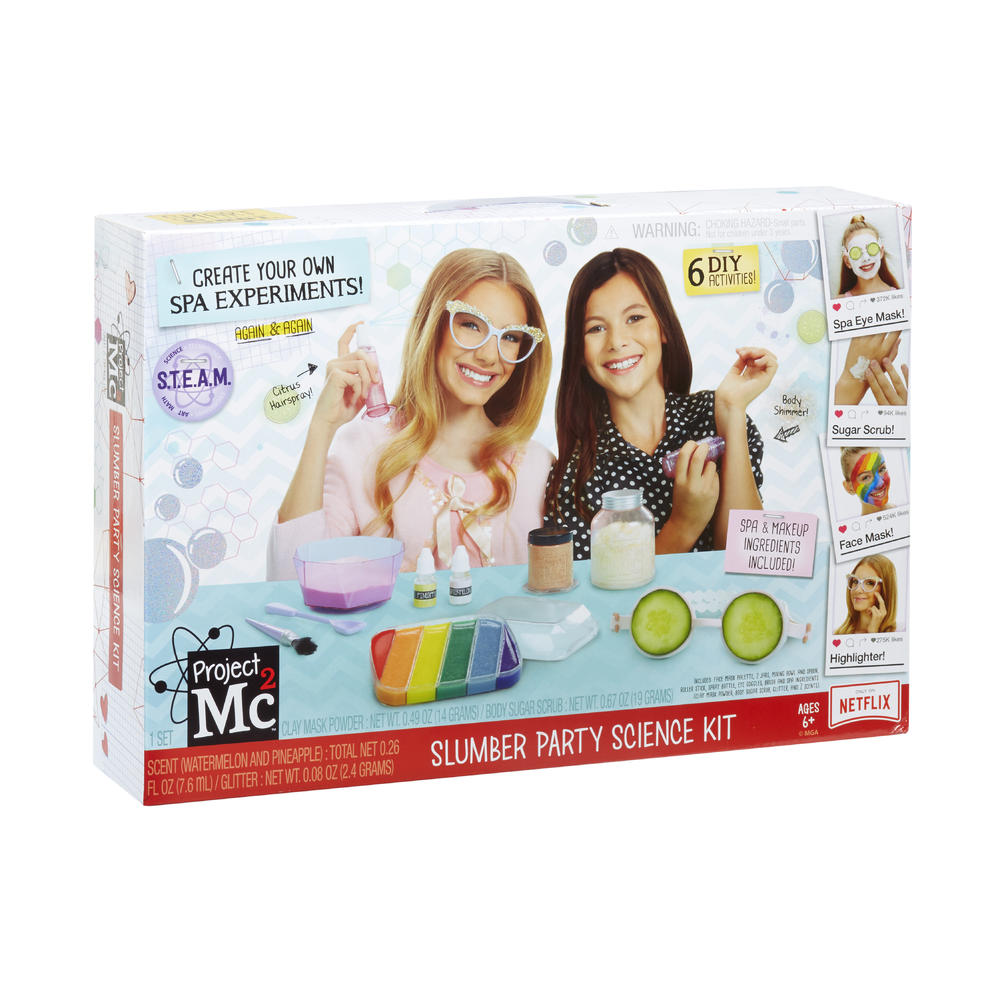 MGA Entertainment Project Mc2 Slumber Party Science Kit