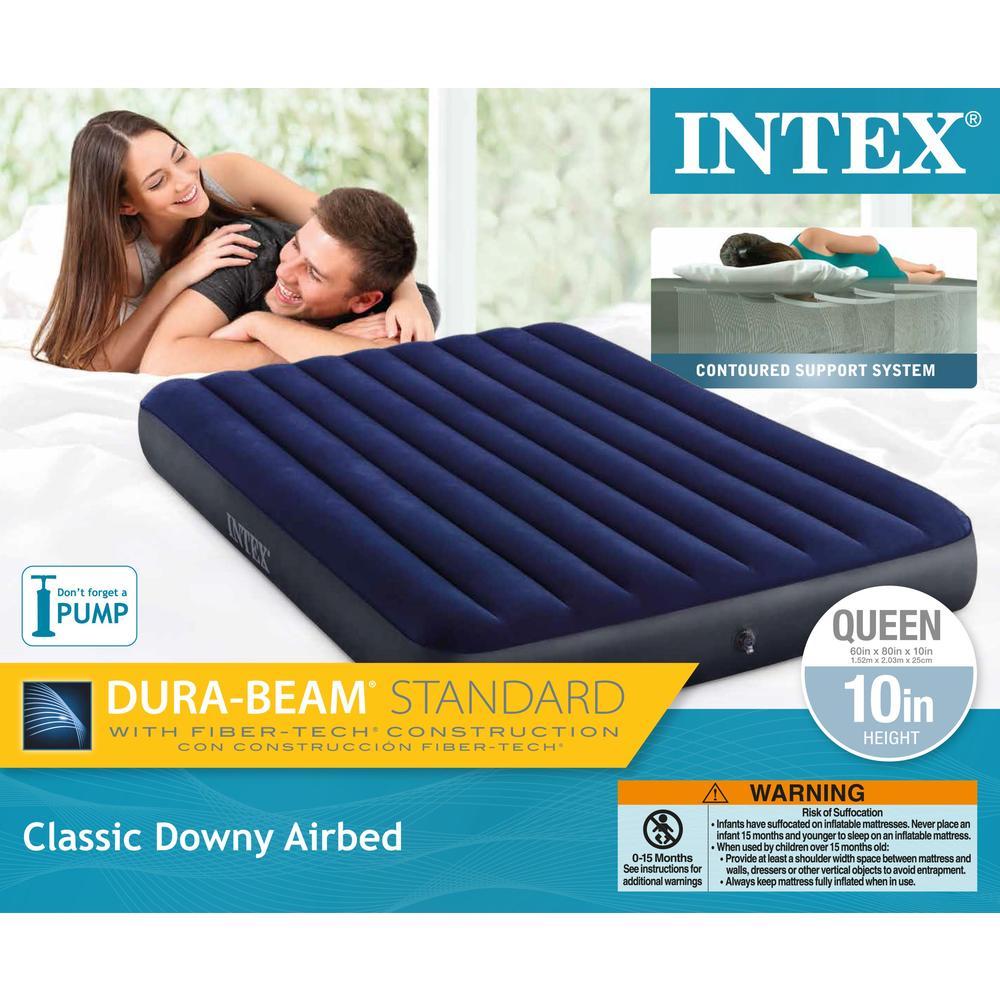 Intex Queen Dura-Beam Series Air Mattress