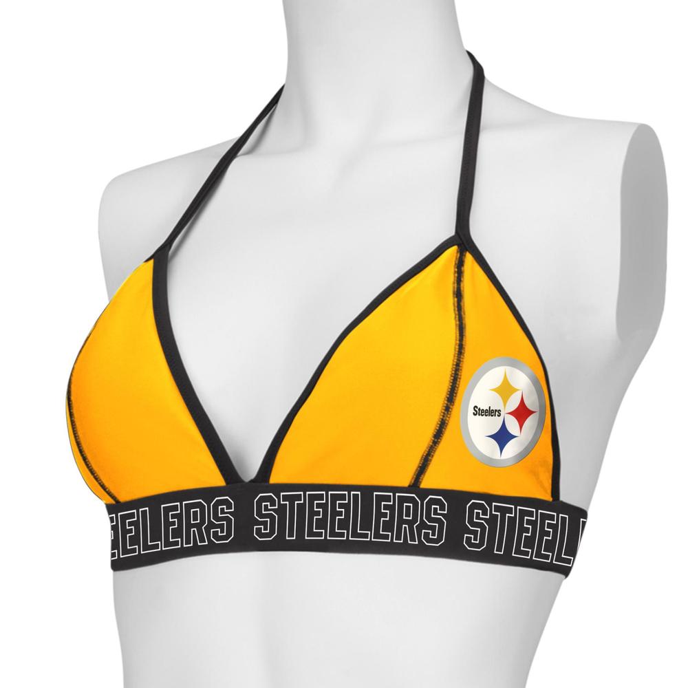 NFL Women's Bikini Swim Top - Pittsburgh Steelers