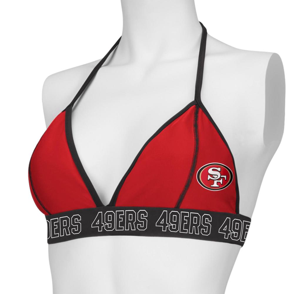 NFL Women's Bikini Swim Top - San Francisco 49ers