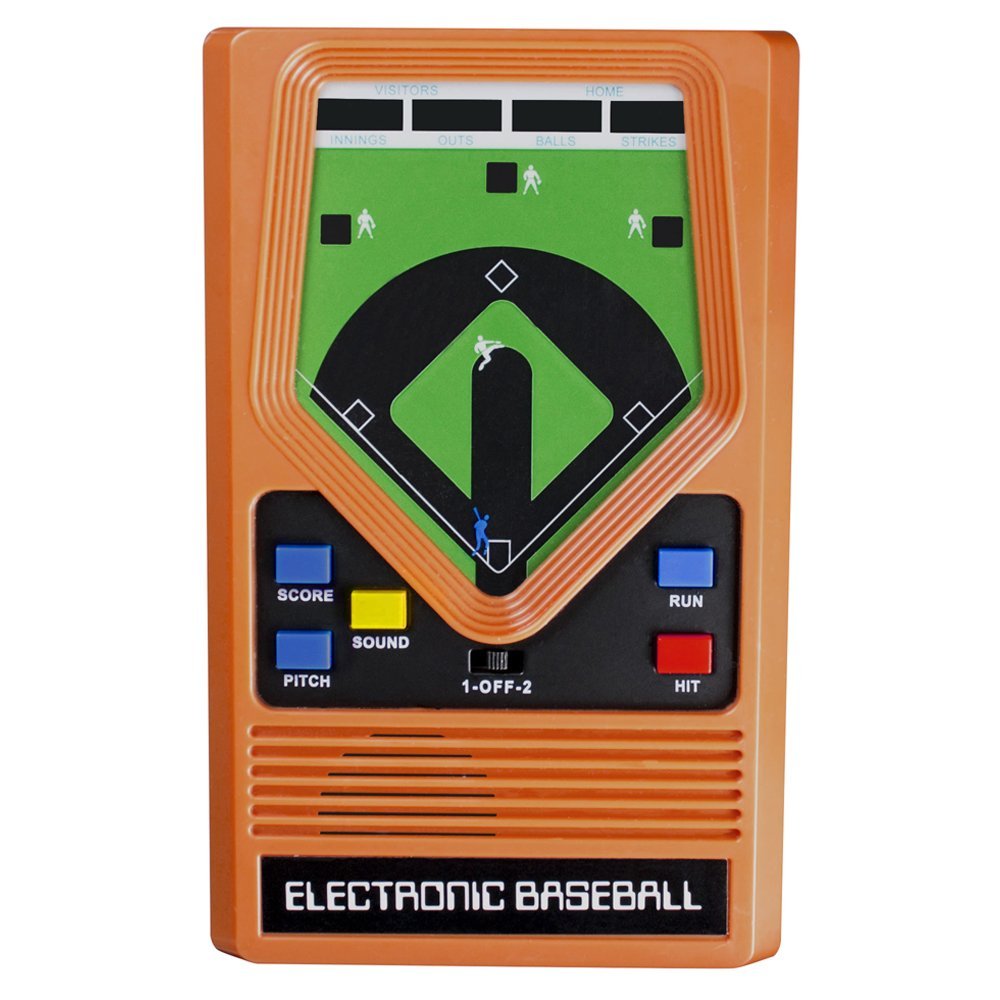 handheld electronic baseball game