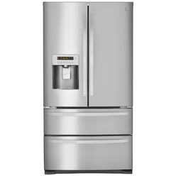 Kenmore 72493 26.7 cu. ft. 4-Door French Door Refrigerator with Dual Freezer Drawers in Stainless Steel
