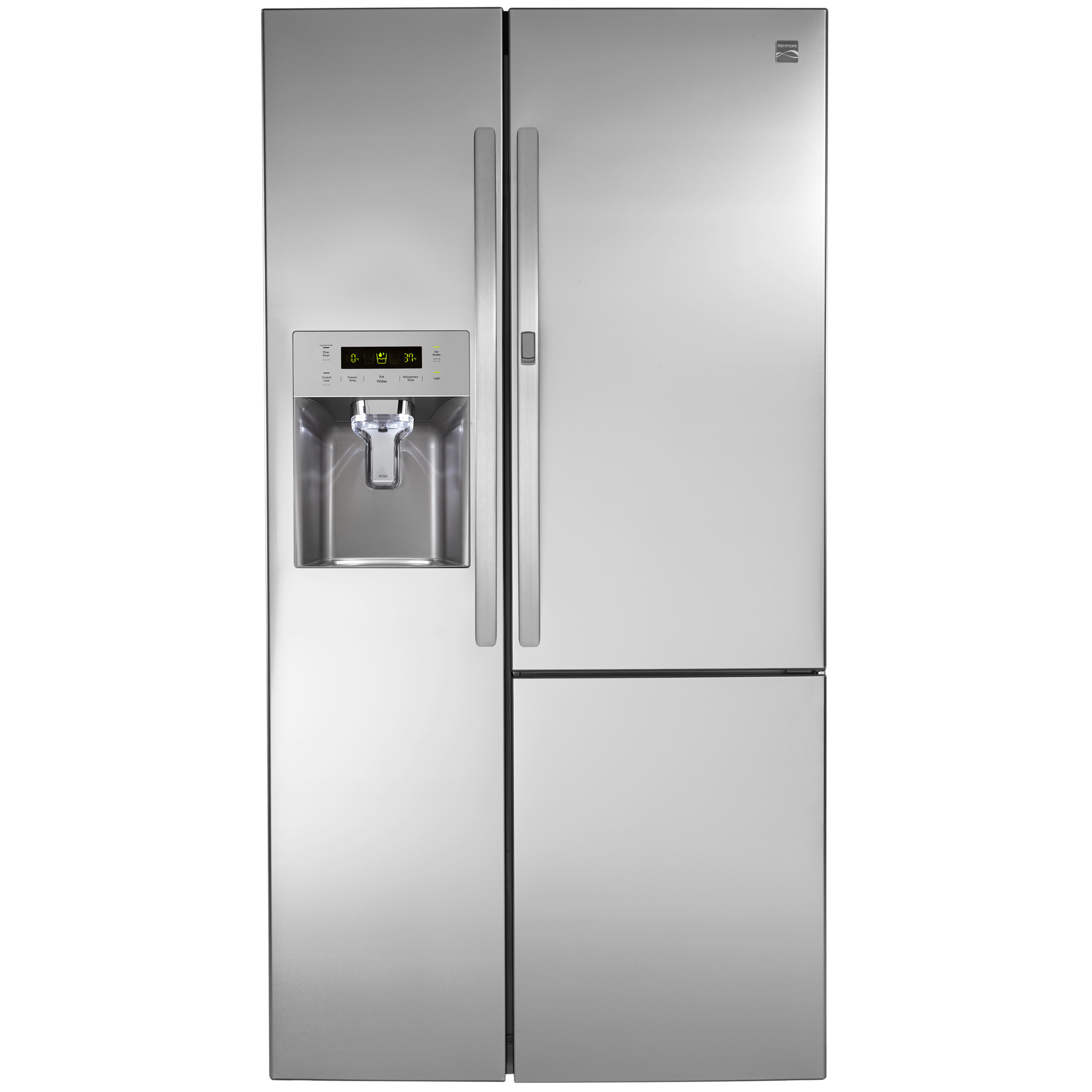 Kenmore 26.1 cu. ft. SidebySide Refrigerator with GrabNGo Door eBay