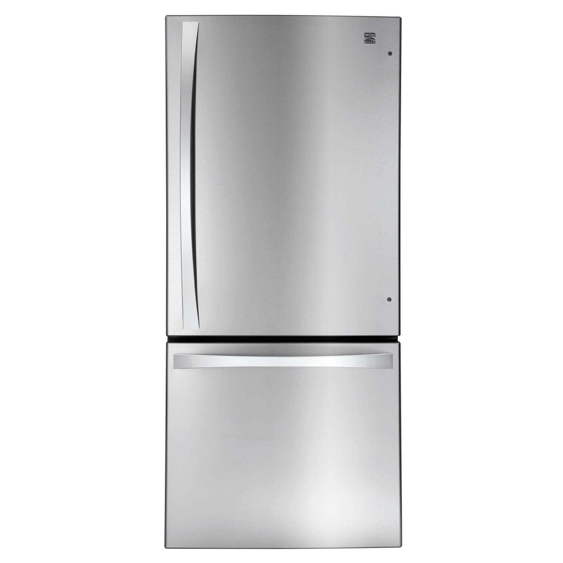 Kenmore Elite 79023 22 1 Cu Ft Bottom Freezer Refrigerator