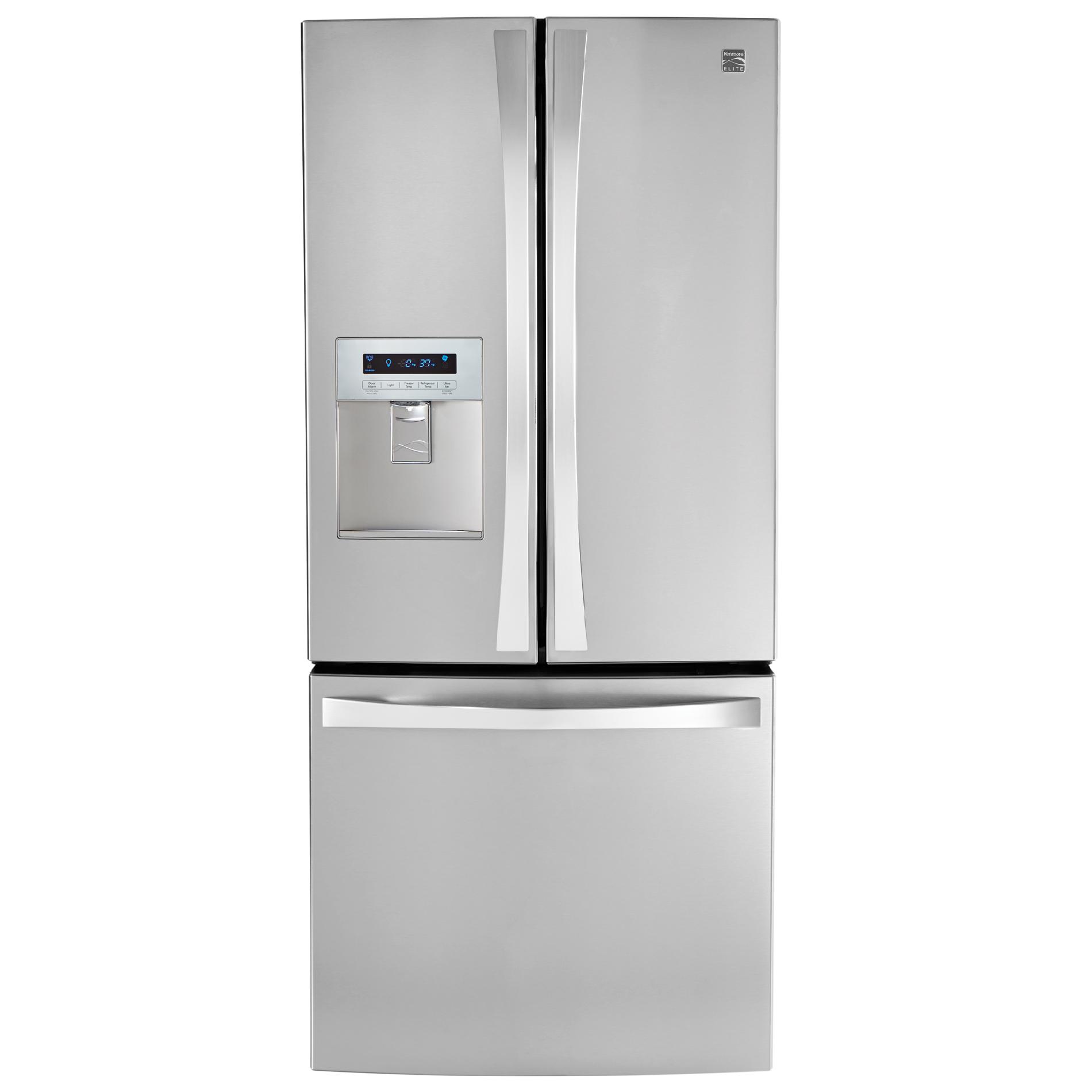 Kenmore Elite 71323 21.8 cu. ft. French Door Bottom Freezer Refrigerator