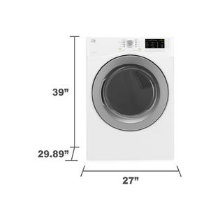 Kenmore 81182 7.4 cu. ft. Electric Dryer w/ Sensor Dry - White