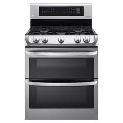 LG LDG4313ST  6.9 cu. ft. Double-Oven Gas Range w/ProBake Convection - Stainless Steel