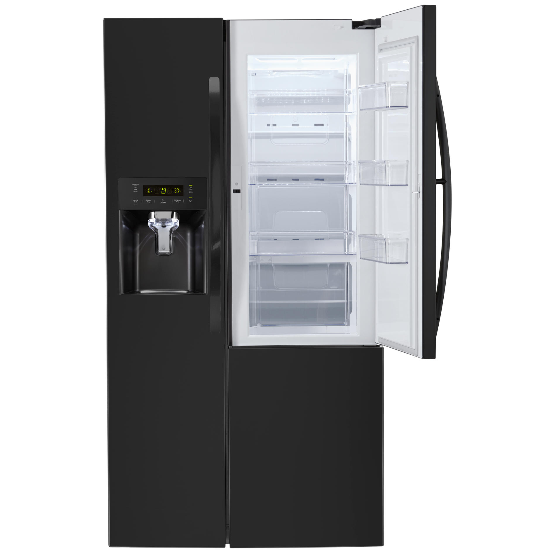 Kenmore 51839 26.1 cu.ft. Capacity Side-by-Side Refrigerator with Grab-N-Go Door