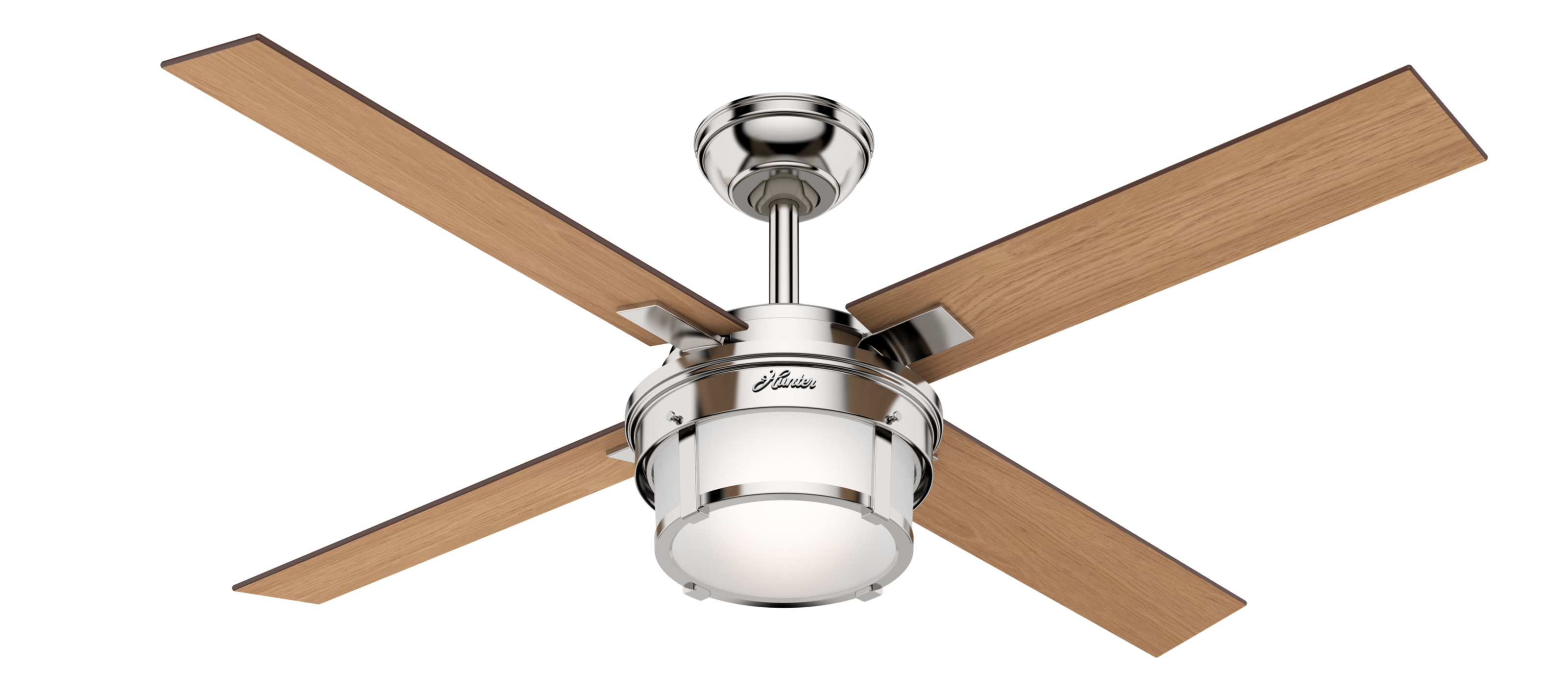 Sunset Lighting Westwind Ceiling Fan 52 In Polished Brass From