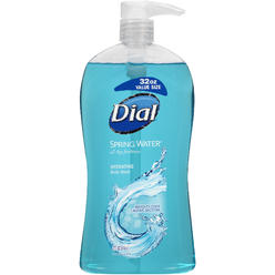 Dial Body Wash, Spring Water, 32 Fluid Ounces