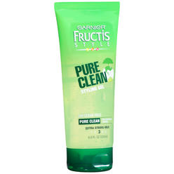 garnier Fructis Style Pure clean Styling gel 68 Fl Oz, 1 count, (Packaging May Vary)