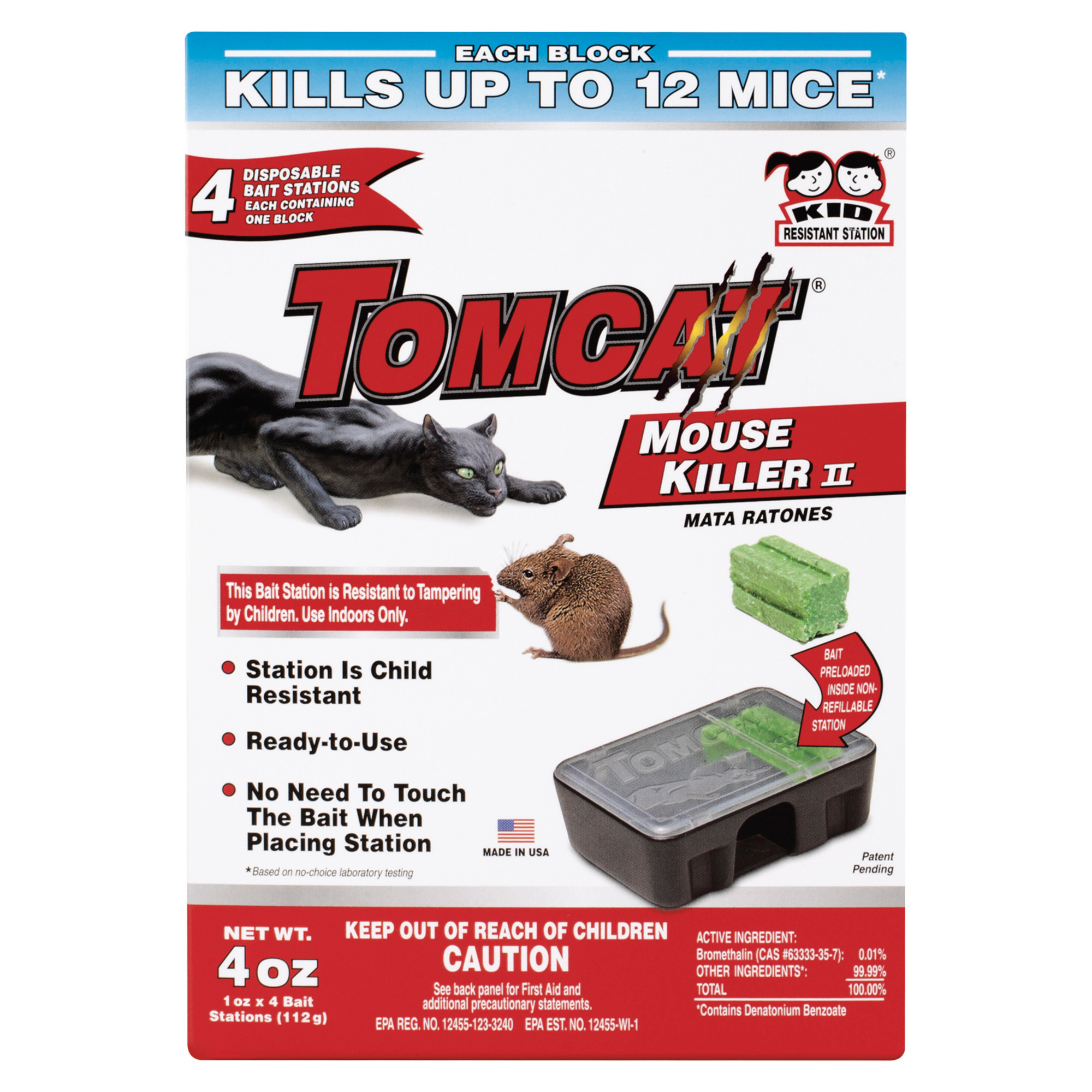 Scotts Tomcat Mouse Killer, 4 Oz.