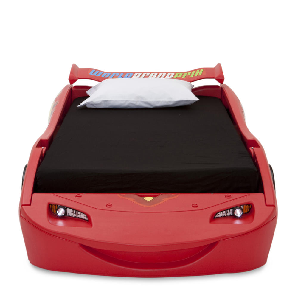 Delta Children Disney/Pixar Cars Lightning McQueen Twin Bed with Lights
