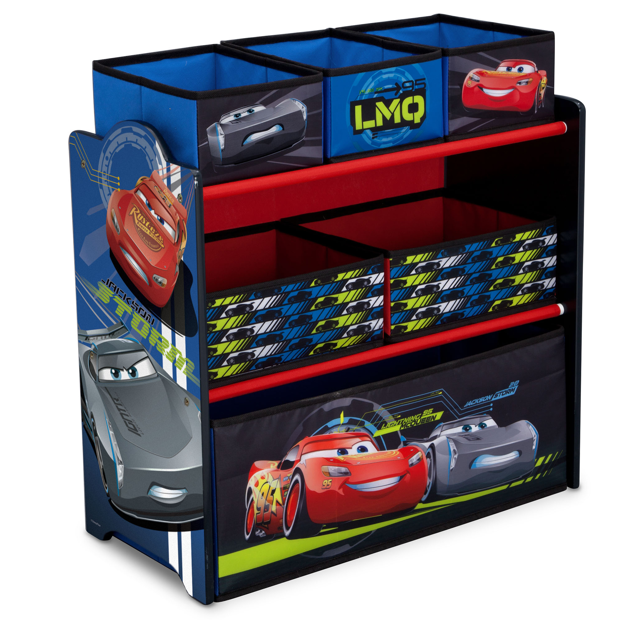 delta multi bin toy organizer
