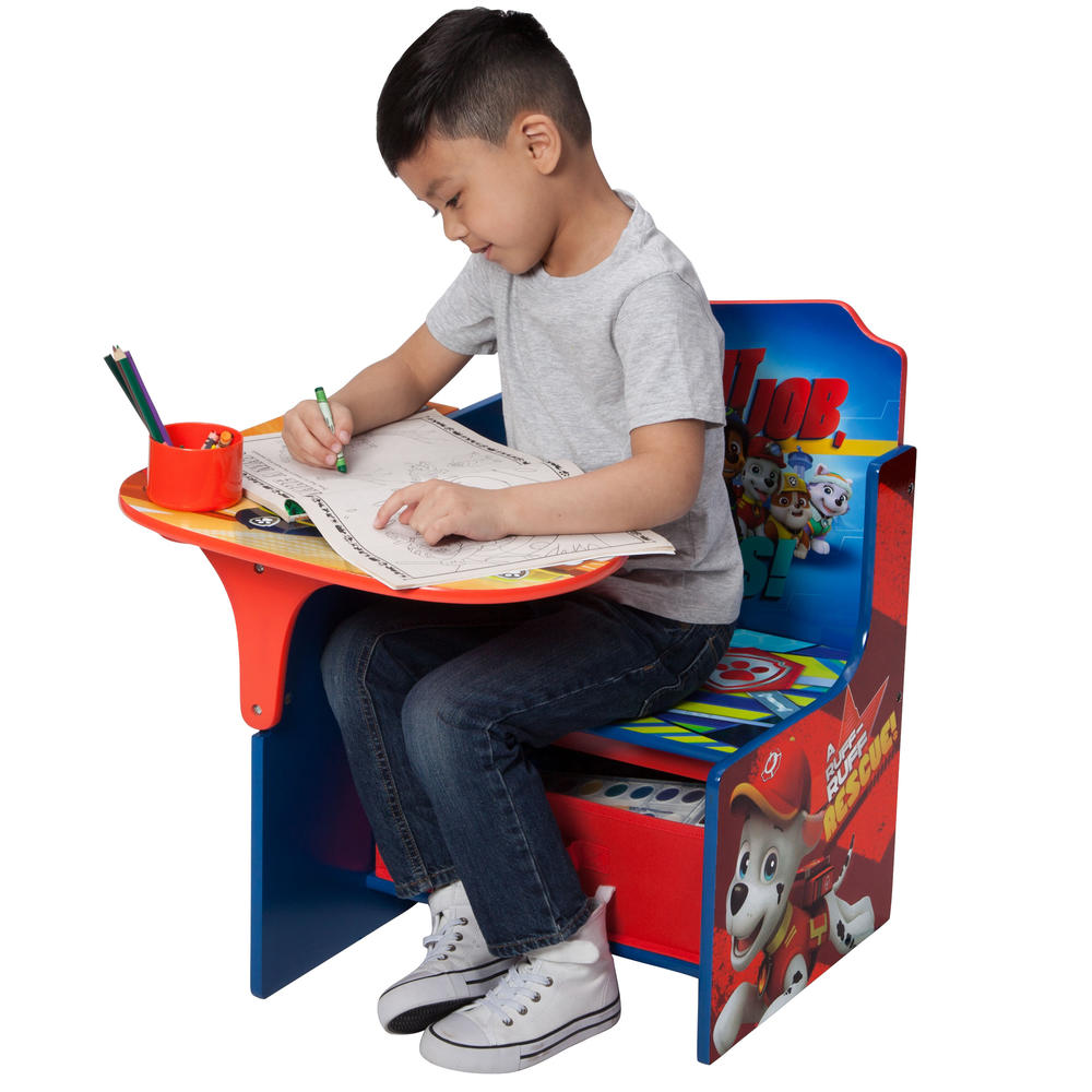 Delta Children Nick Jr. PAW Patrol Chair Desk with Storage Bin