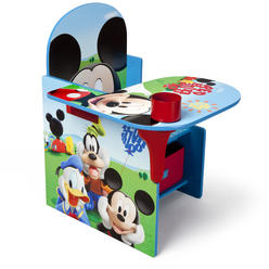 Delta Children Chair Desk with Storage Bin, Disney Mickey Mouse