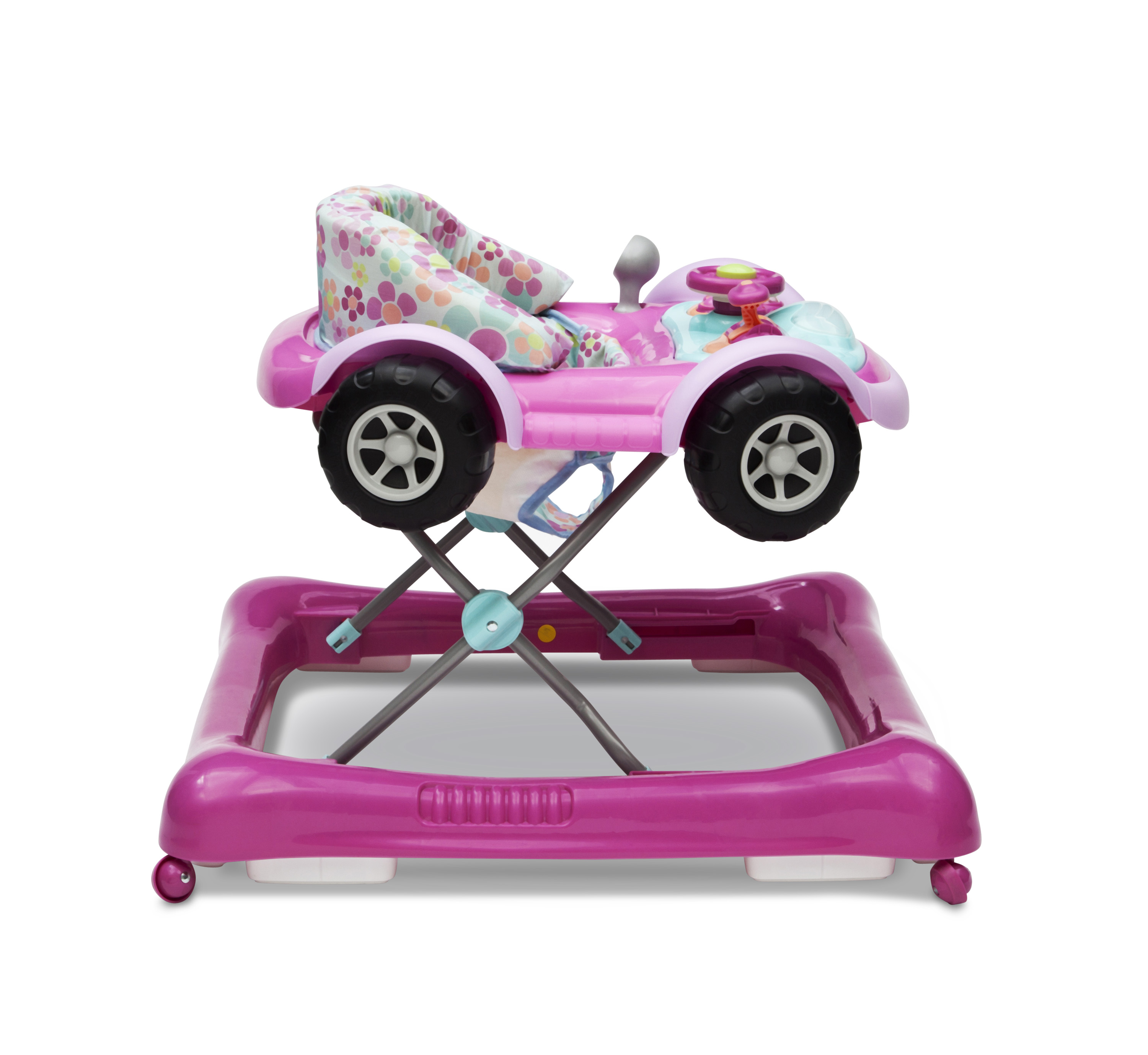 car baby walker pink