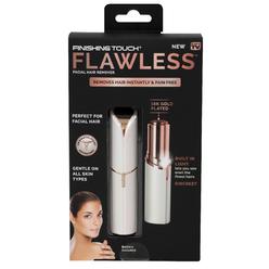 As Seen On TV Finishing Touch Flawless Womens Painless Hair Remover , White/Rose Gold