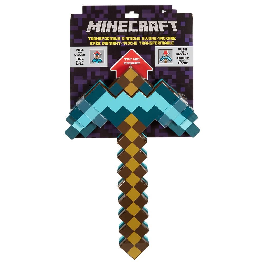 Minecraft Transforming Sword/Pickaxe - Diamond