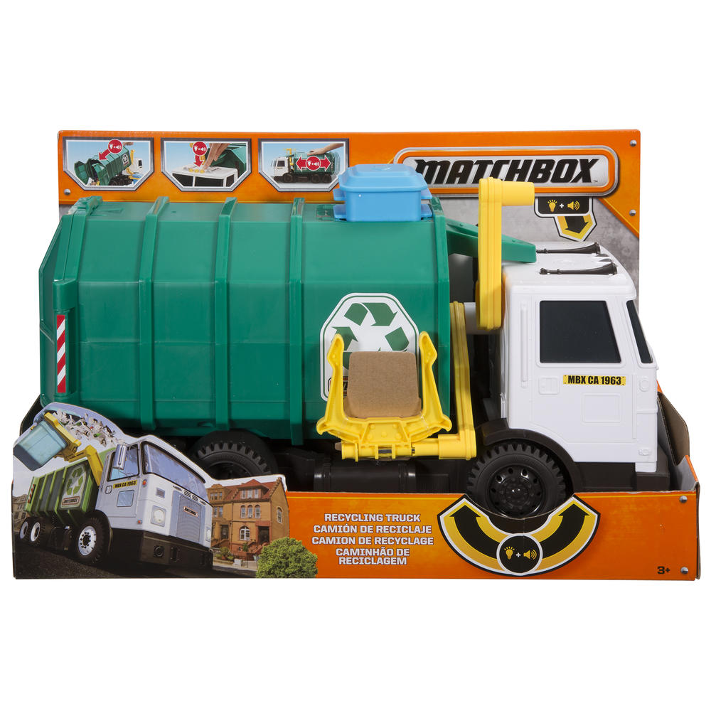 Matchbox Large Scale Recycling Truck