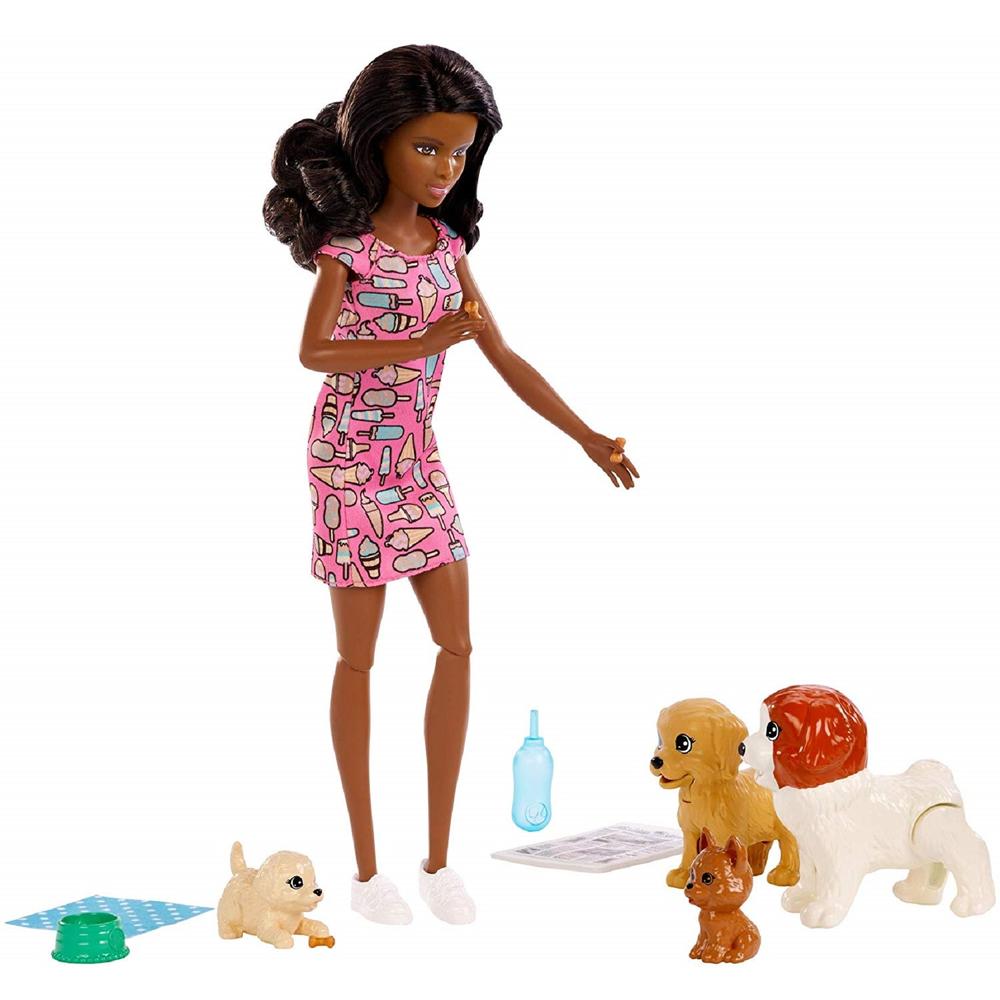 Barbie Doggy Daycare Nikki Doll & Pet