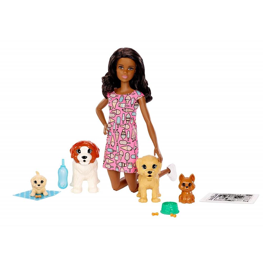 Barbie Doggy Daycare Nikki Doll & Pet