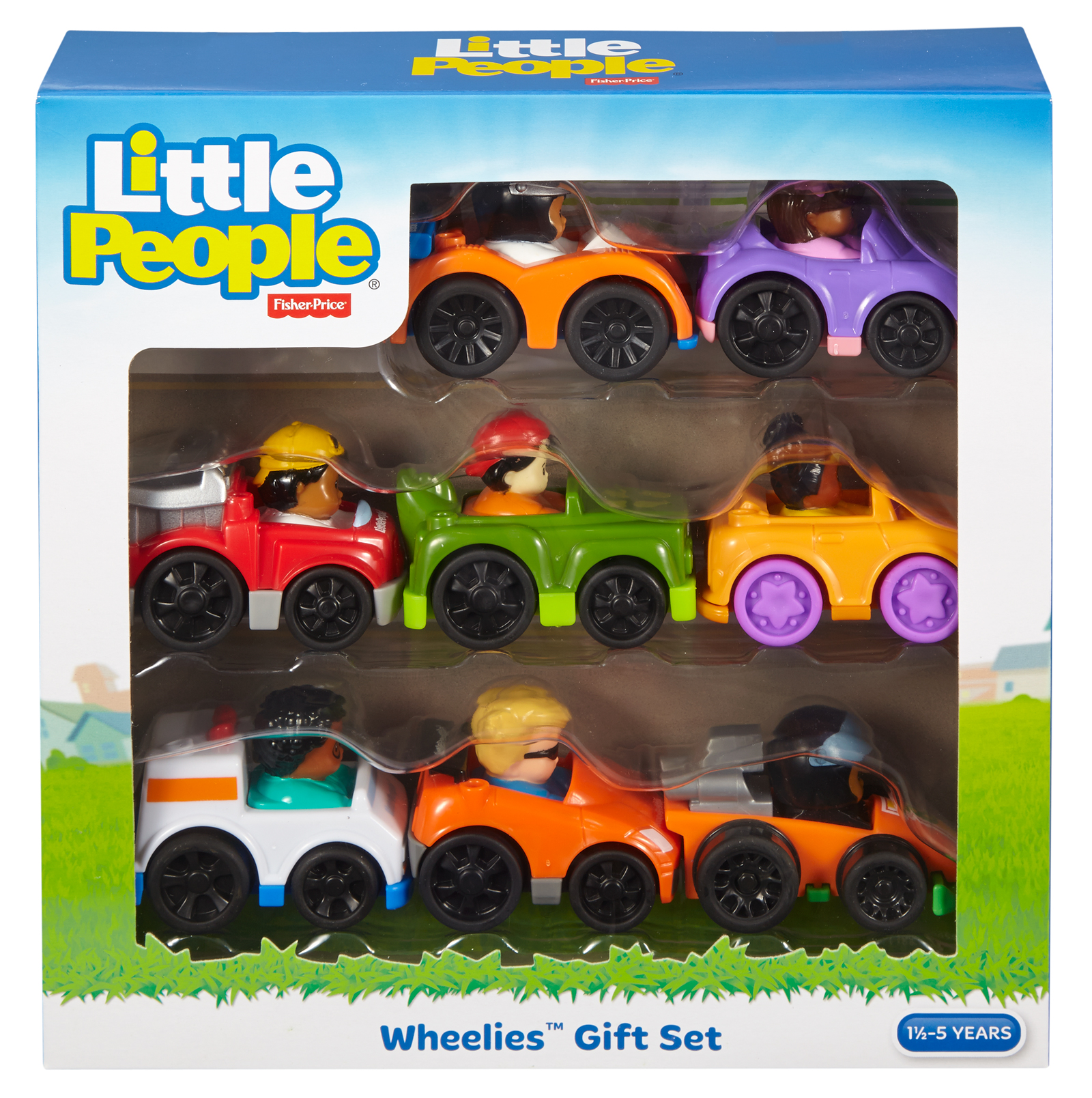 FisherPrice Little People Wheelies 8 pack Toys & Games