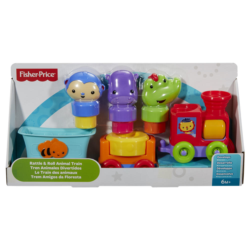 Fisher-Price Rattle & Roll Animal Train
