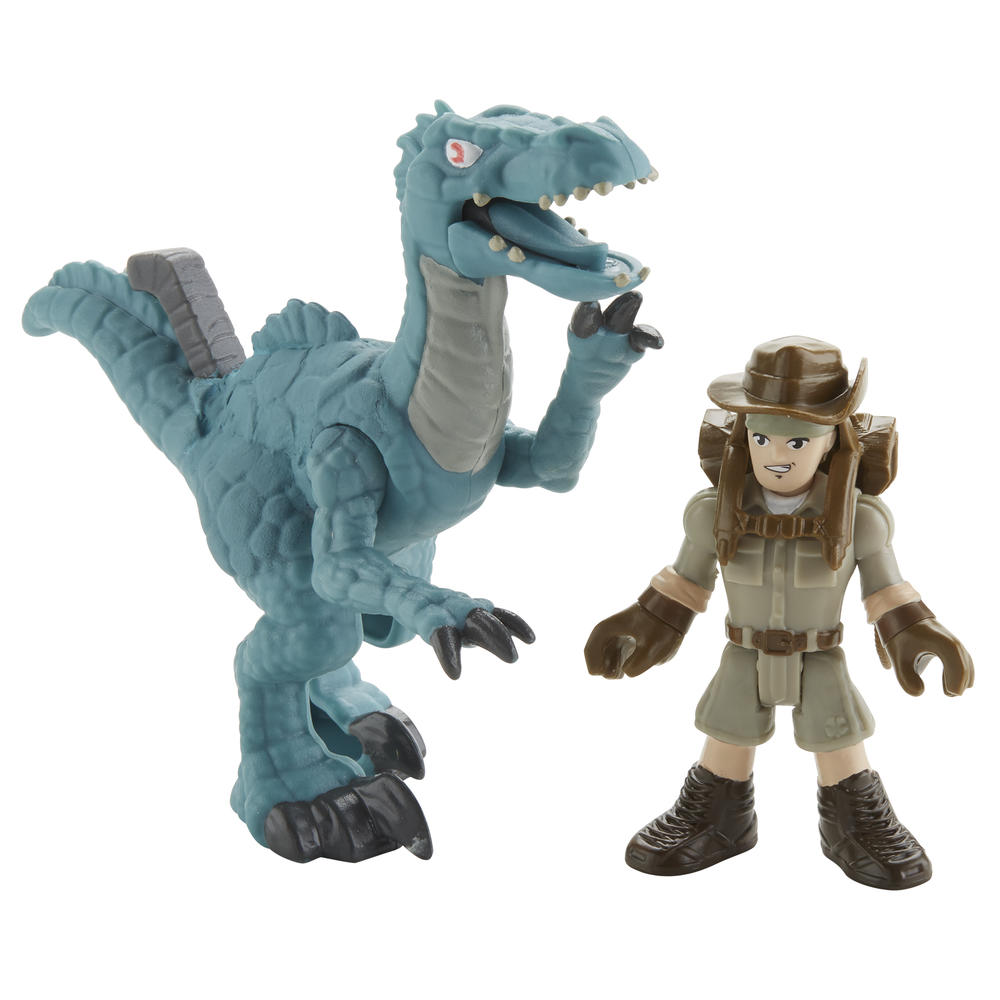 Fisher-Price Jurassic World&#8482; Muldoon and Raptor
