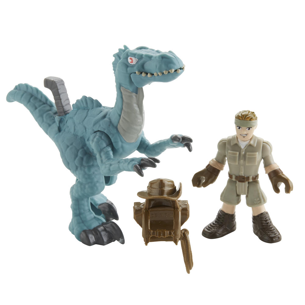 Fisher-Price Jurassic World™ Muldoon and Raptor