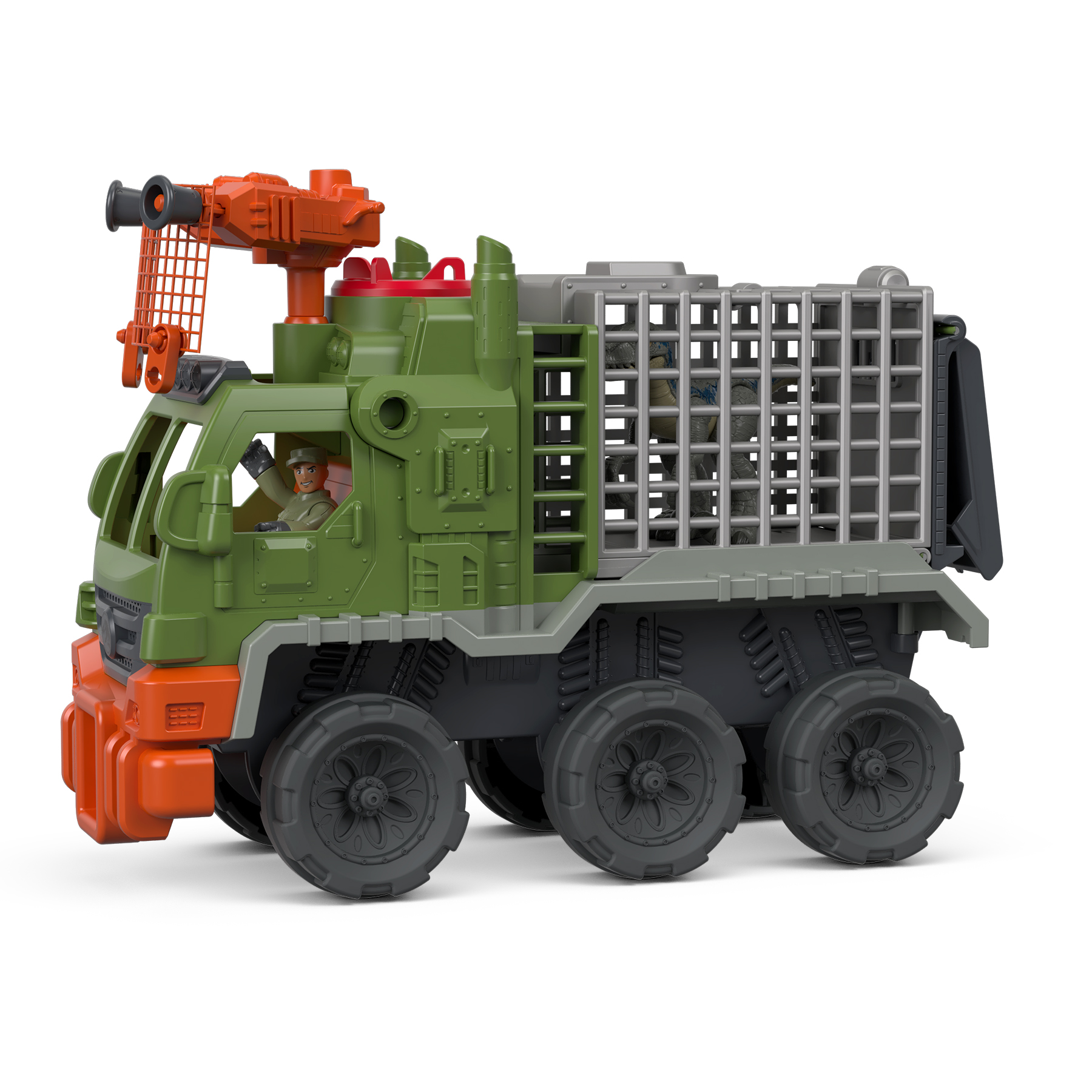 imaginext dinosaur hauler gift set