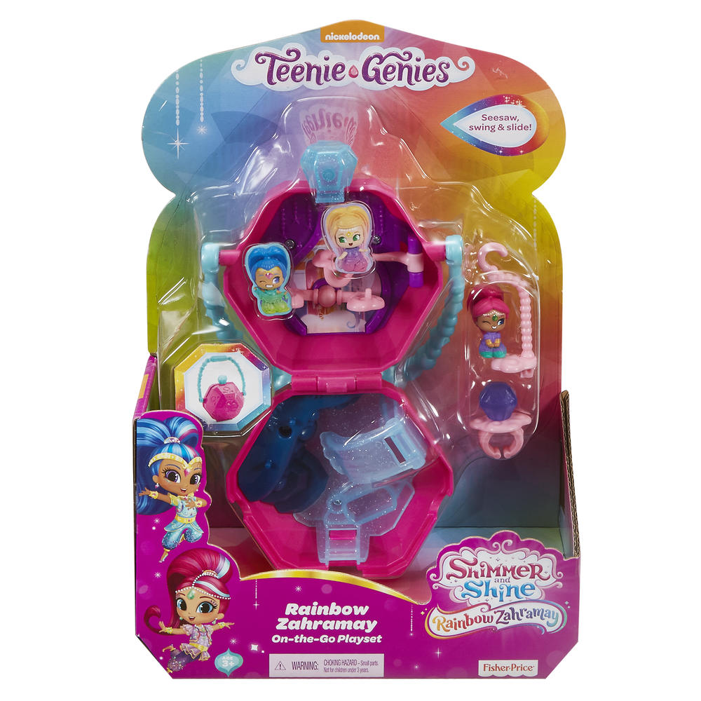 Nickelodeon Shimmer and Shine&#8482; Teenie Genies&#8482; Rainbow Zahramay On-the-Go Playset Shimmer