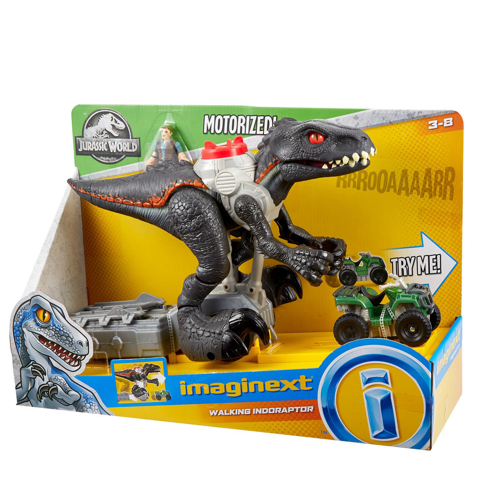 Imaginext jurassic cheap world walking indoraptor