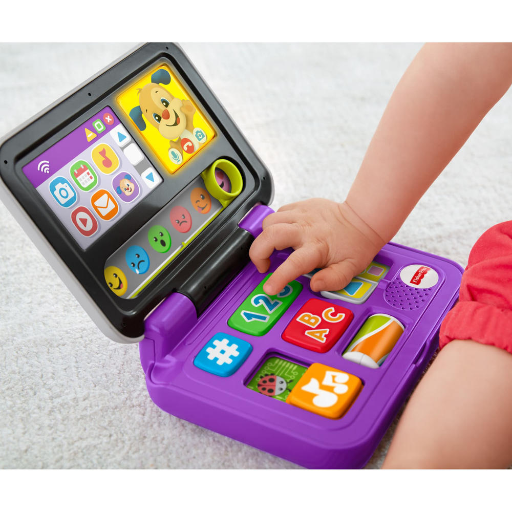Laugh & Learn Fisher-Price Click & Learn Laptop Toy